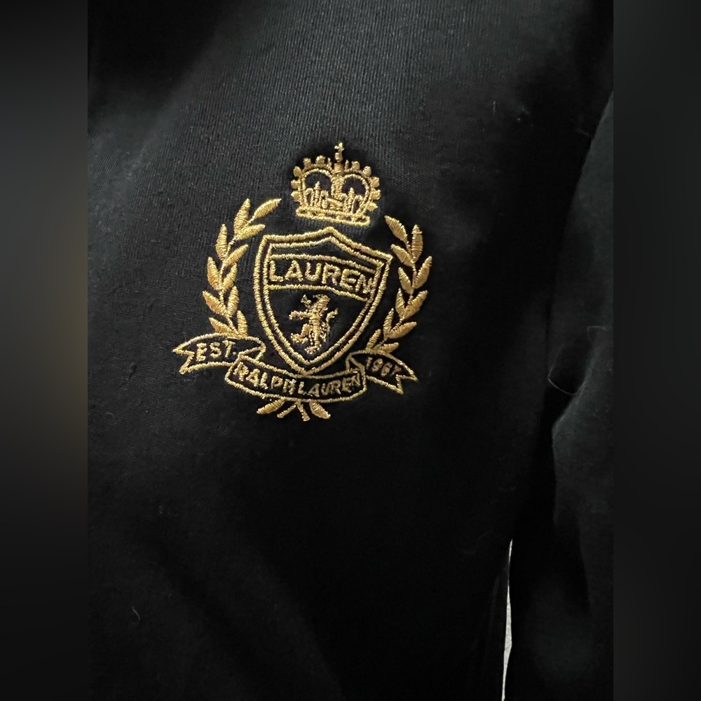Lauren Active Ralph Lauren Gold Track Suit Jacket - Picture 2 of 9